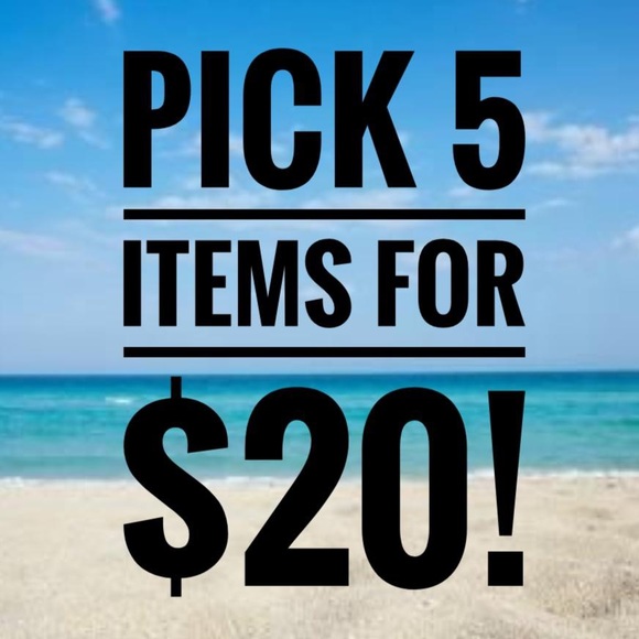 Other - Pick 5 items for $5 or under, and get for $20!